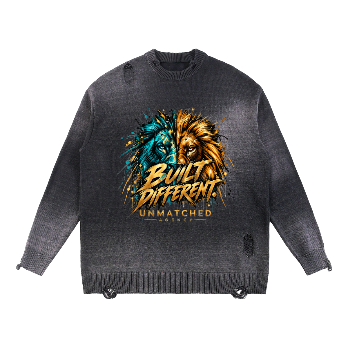 Distressed Crewneck
