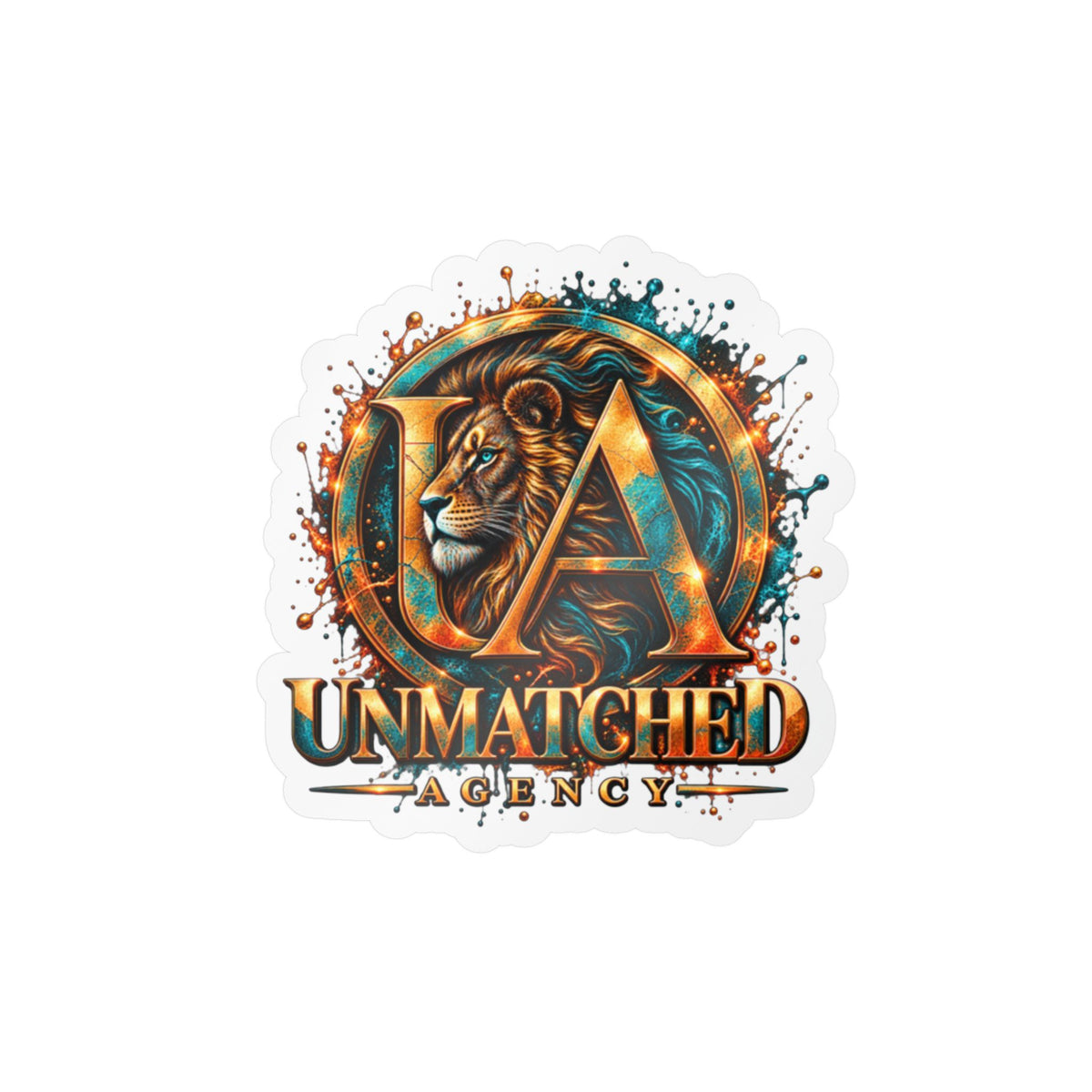 UA Lion Sticker