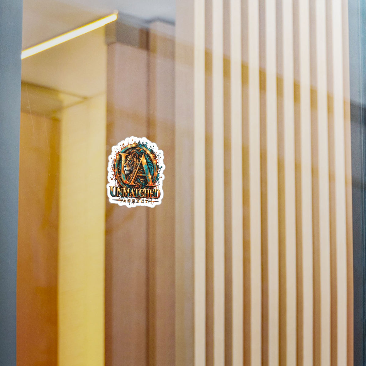 UA Lion Sticker