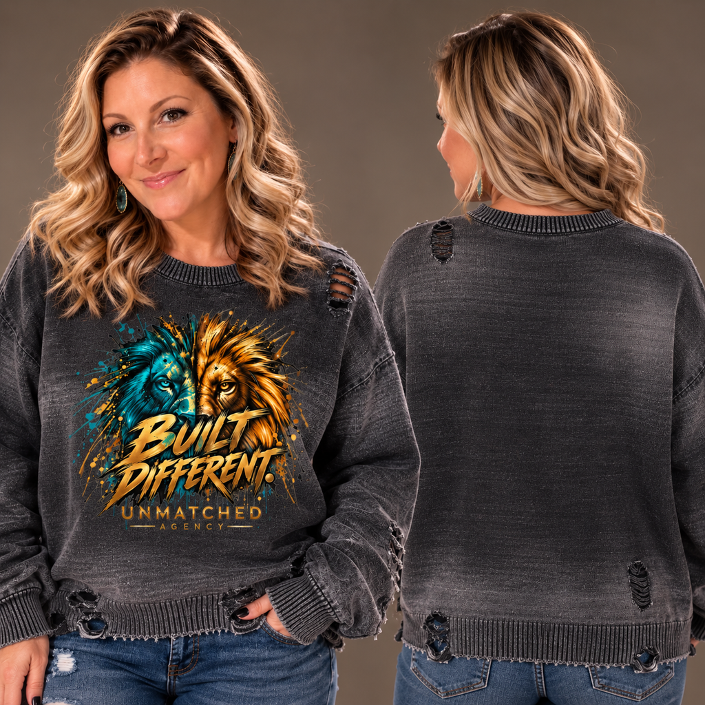 Distressed Crewneck