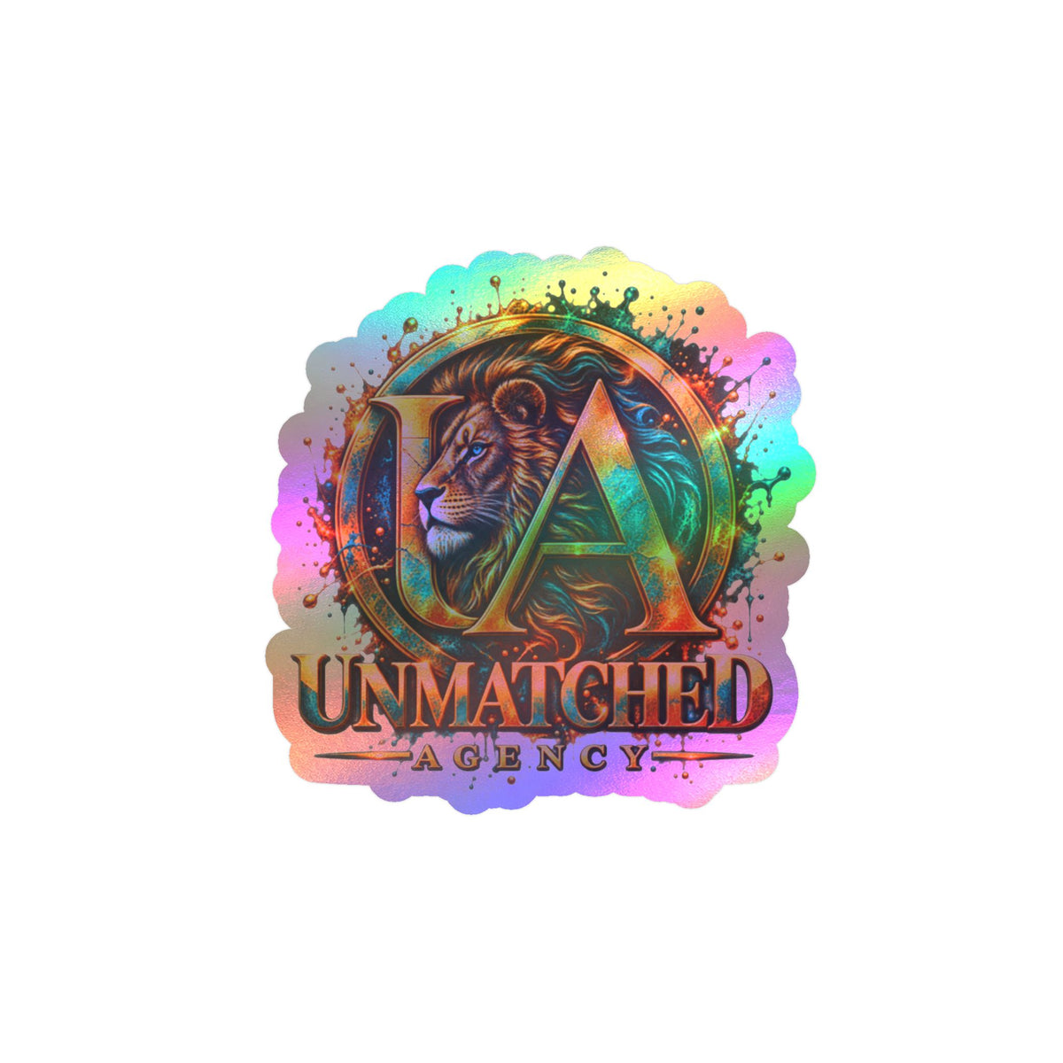 UA Lion Sticker