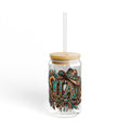 16oz Western Glass