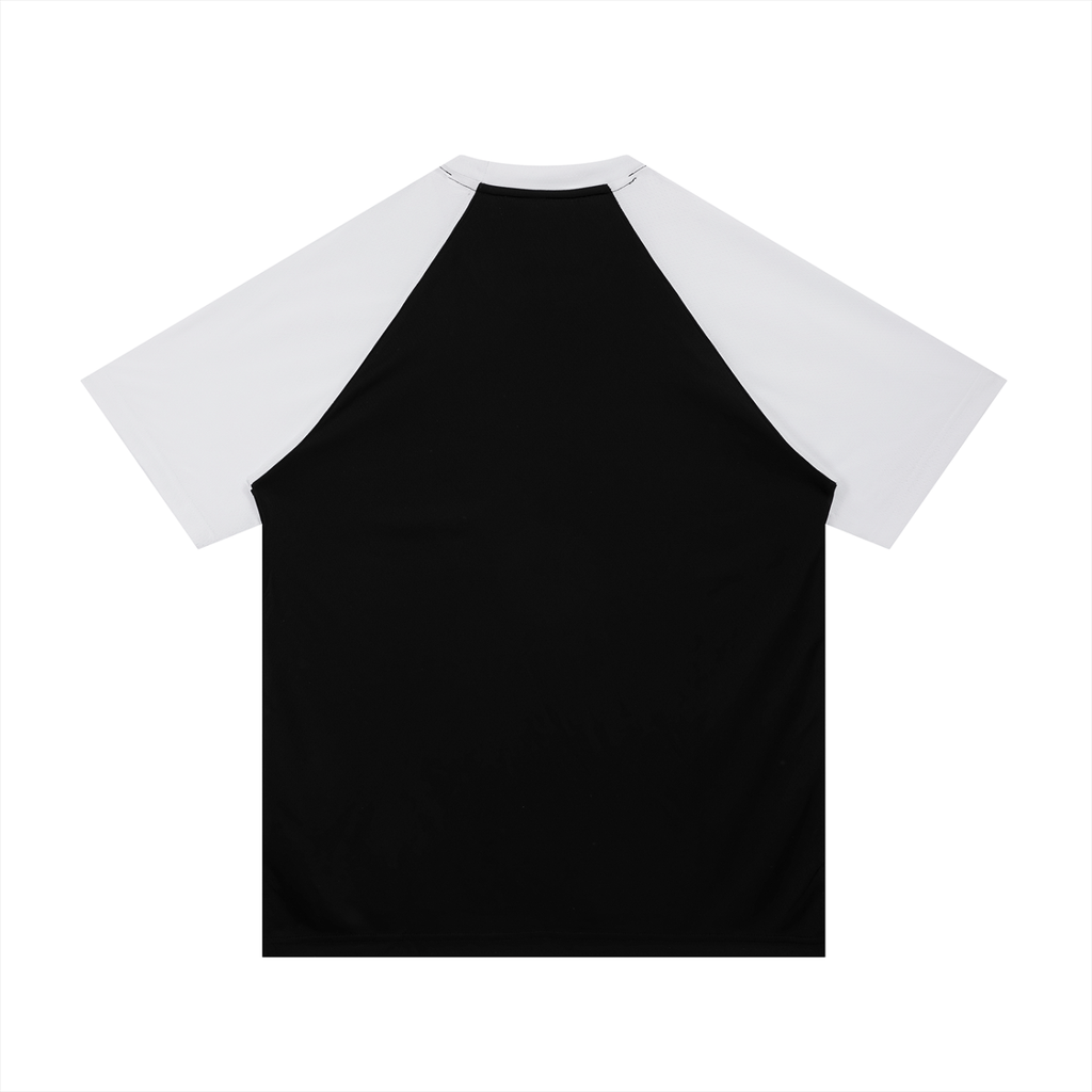 Unmatched Contrast Mesh Tee