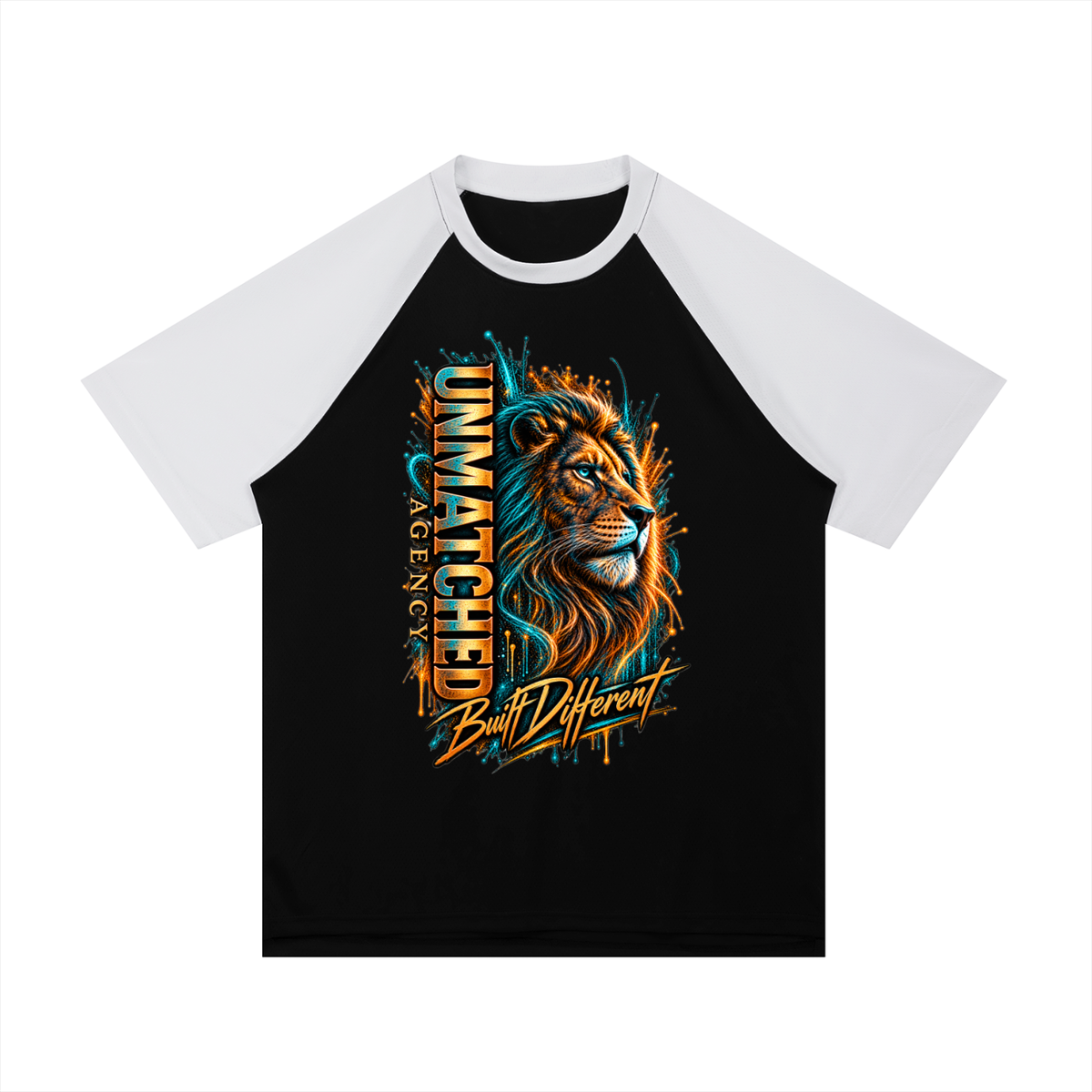 Unmatched Contrast Mesh Tee