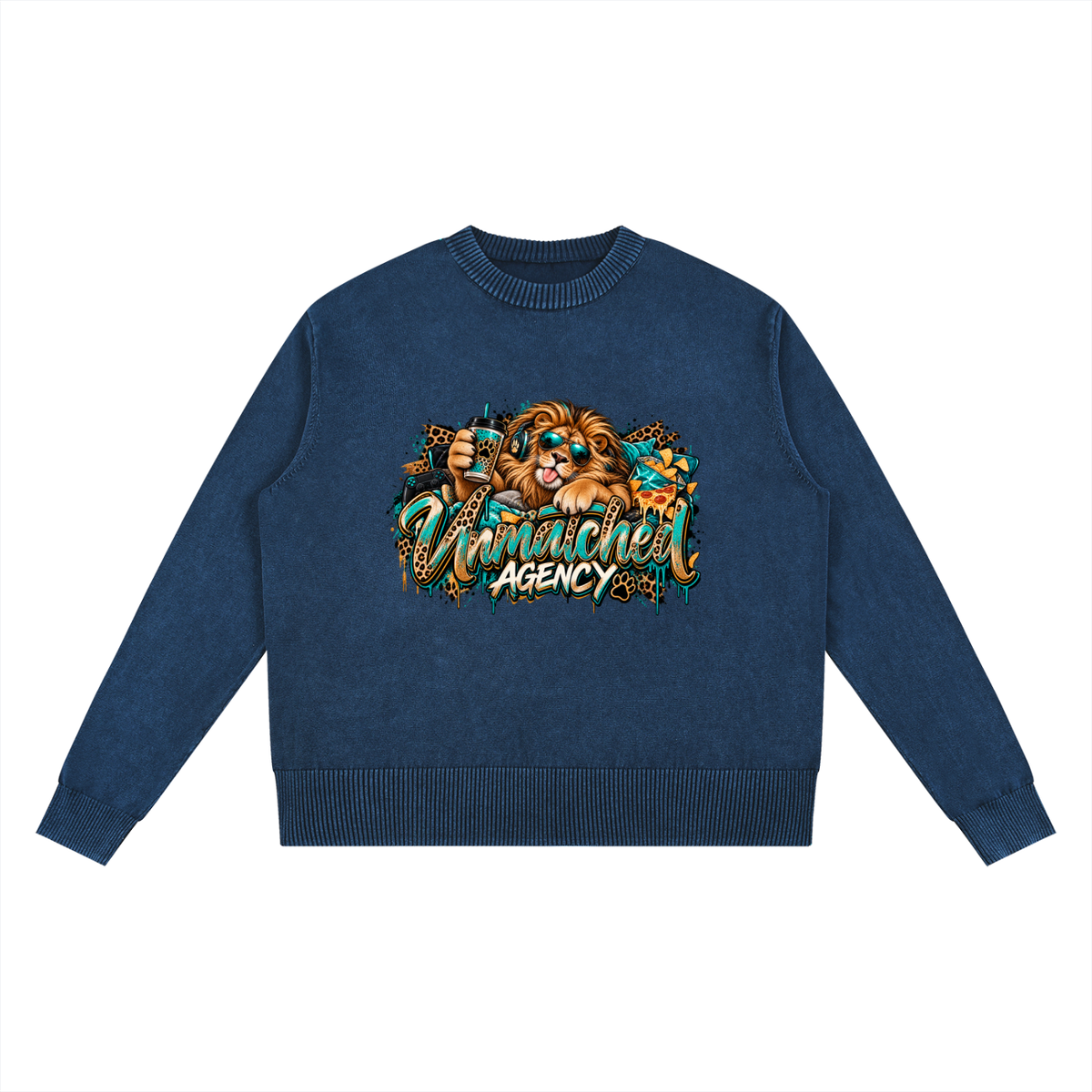 Mineral Wash Oversized Sweater